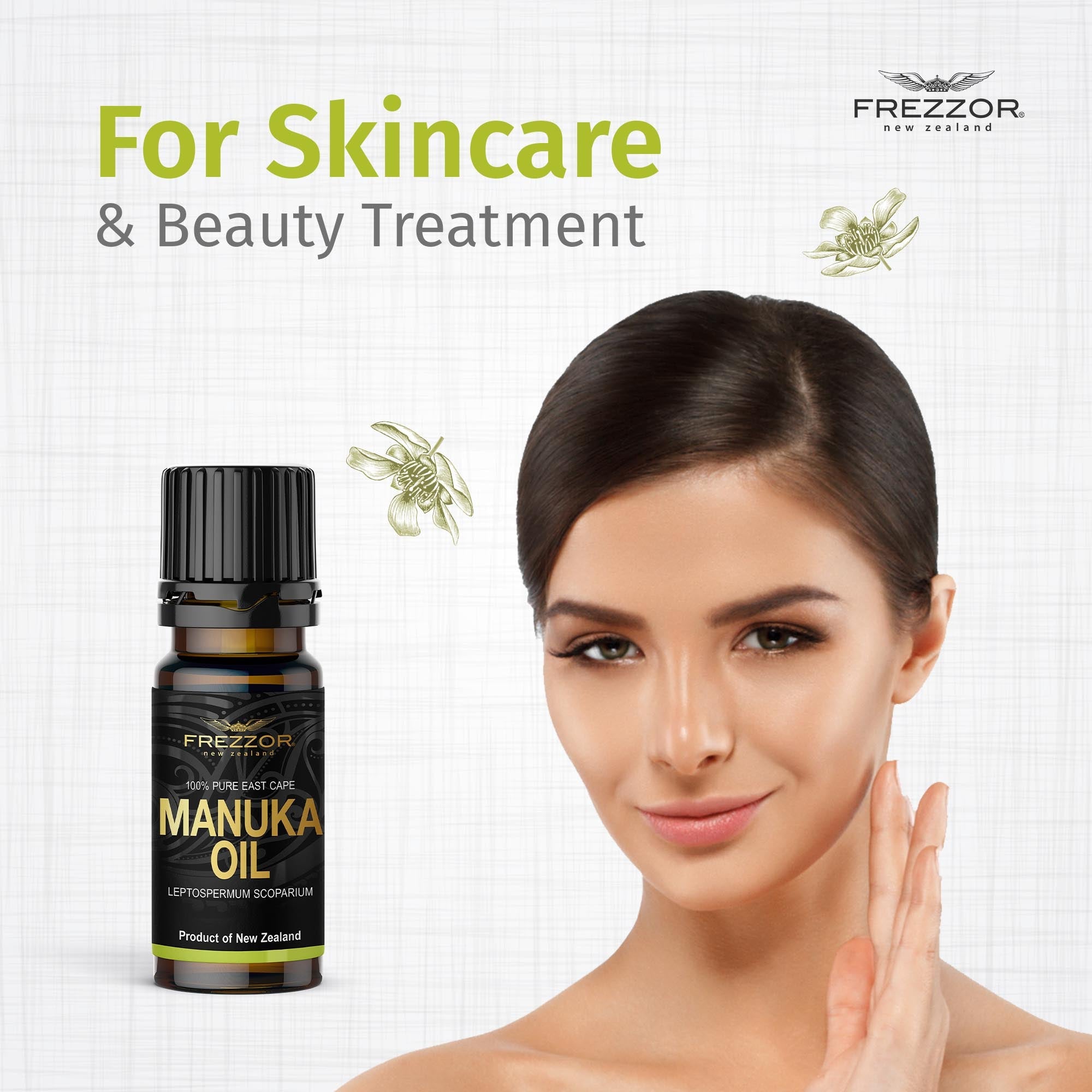 Manuka essential oil for skin