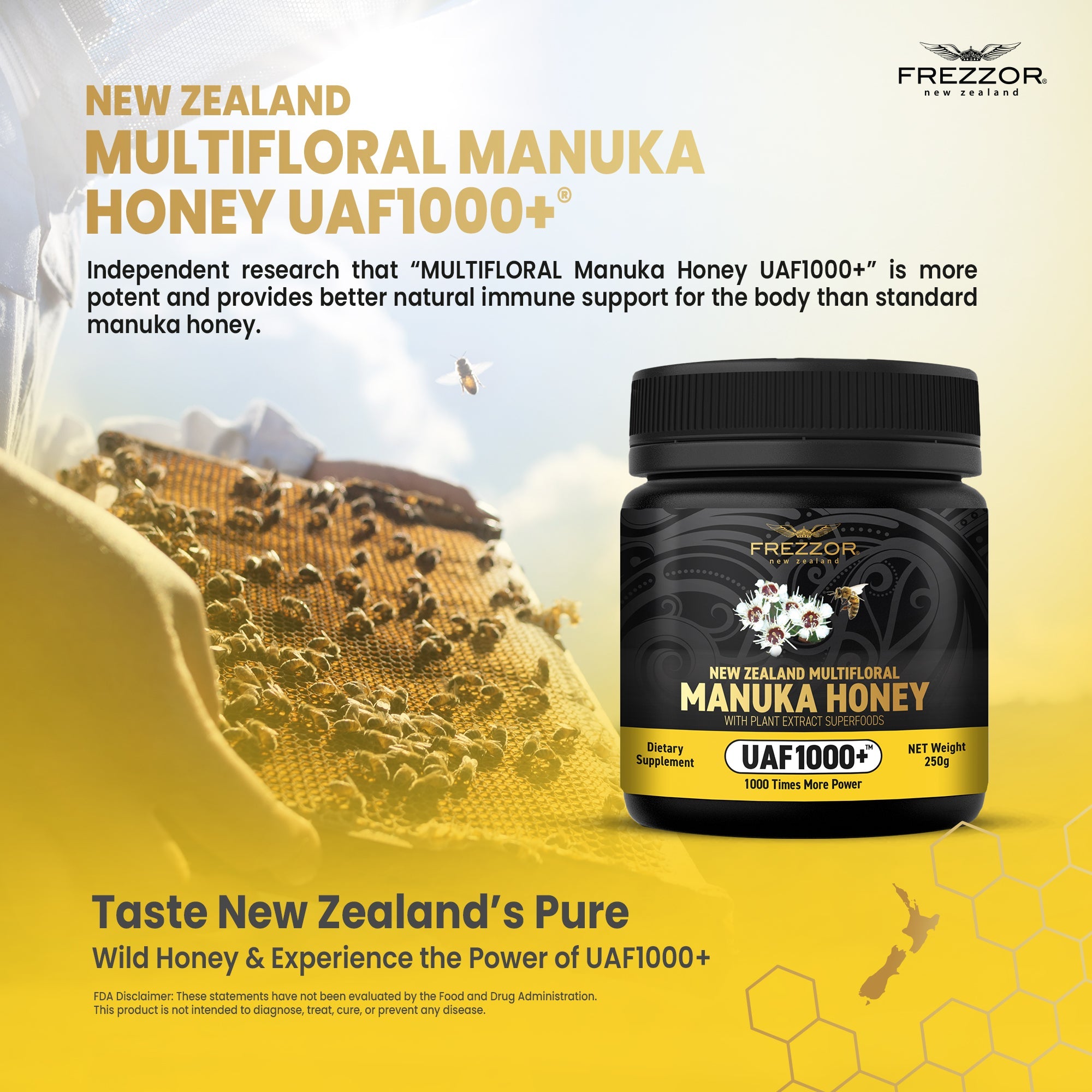 Multifloral Manuka Honey UAF1000+™